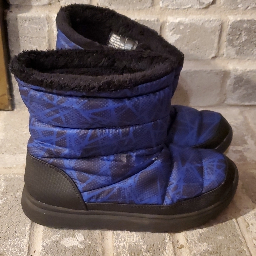 Tek Gear boots Ski Boots Size 5 M Blue Black
